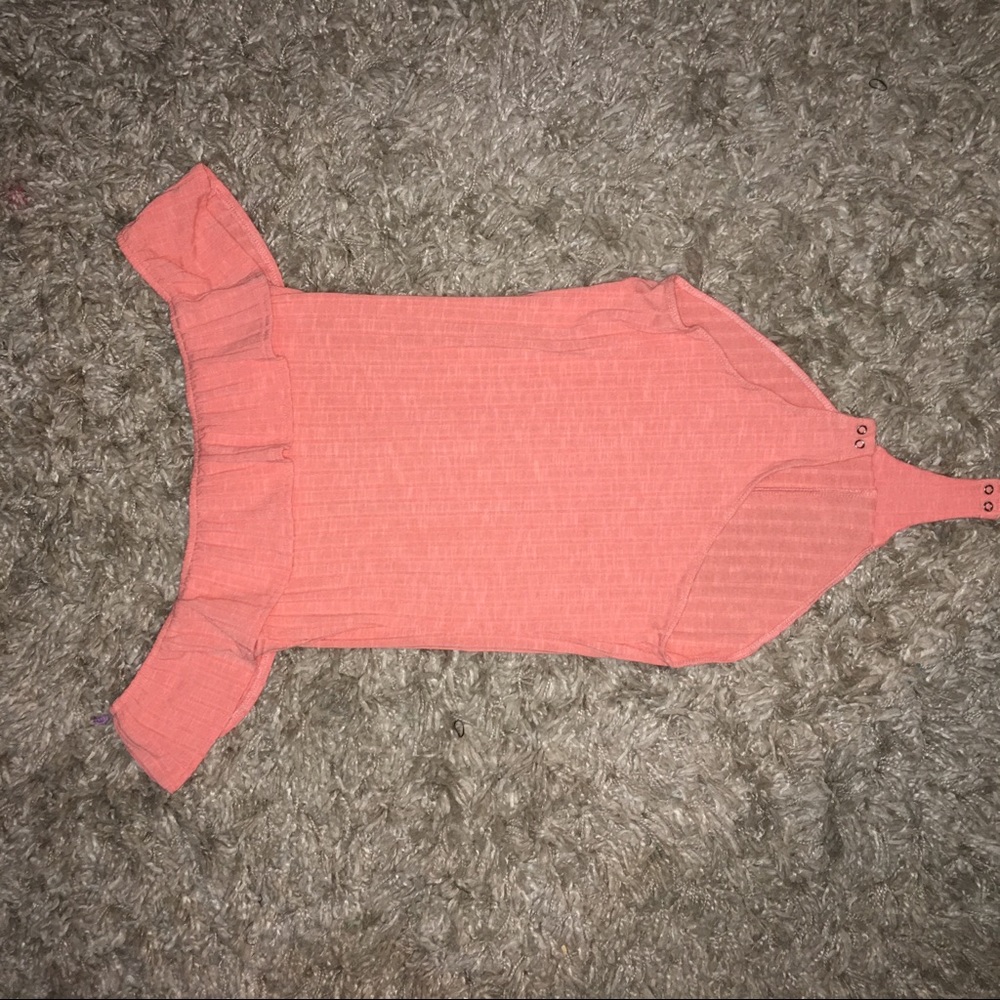 Off shoulder body suit